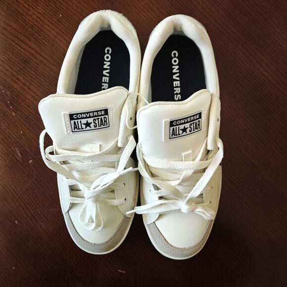 M8/W9.5 Converse Pro Blaze Classic Ox Low Sneakers Shoes White/Navy - Picture 5 of 8